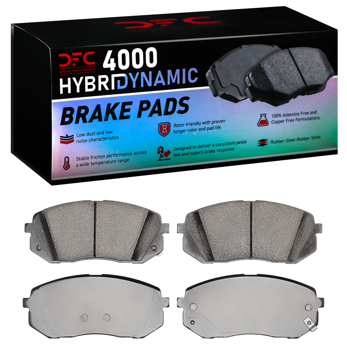 4000-1826-00 DFC 4000 HybriDynamic Brake Pads