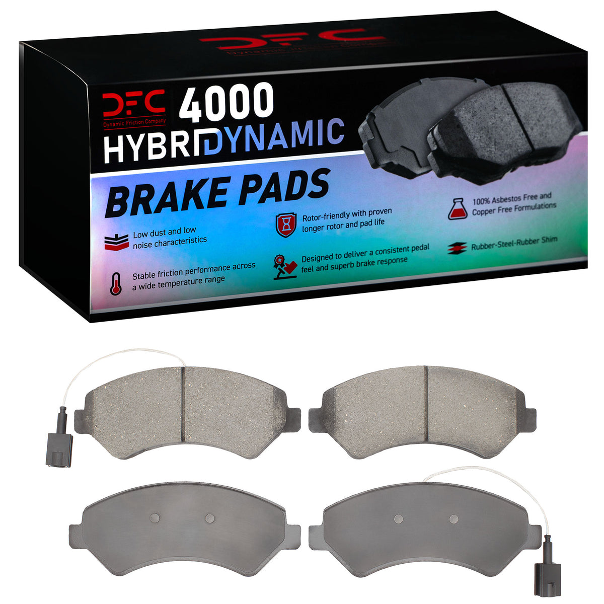 4000-1842-00 DFC 4000 HybriDynamic Brake Pads