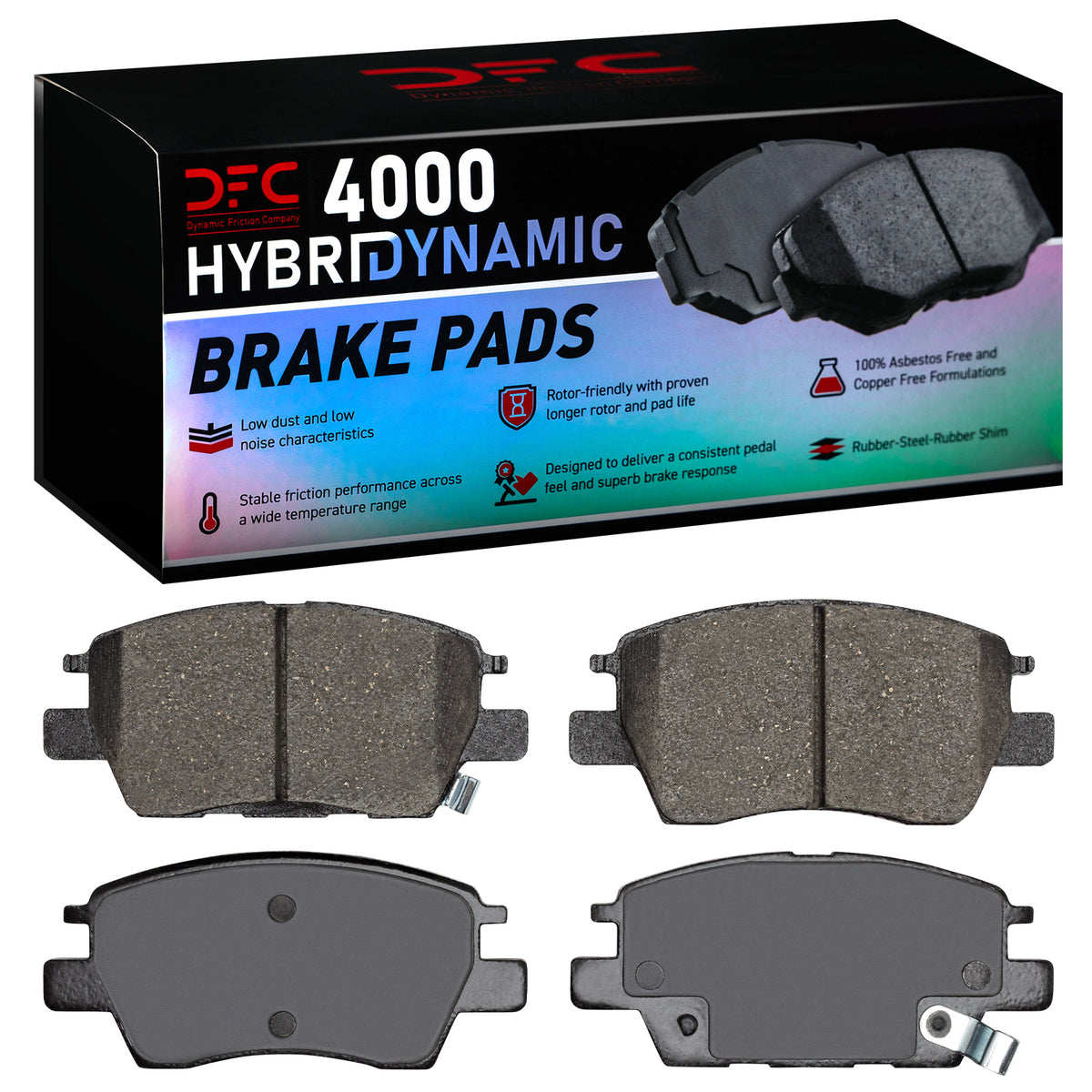 4000-1844-00 DFC 4000 HybriDynamic Brake Pads