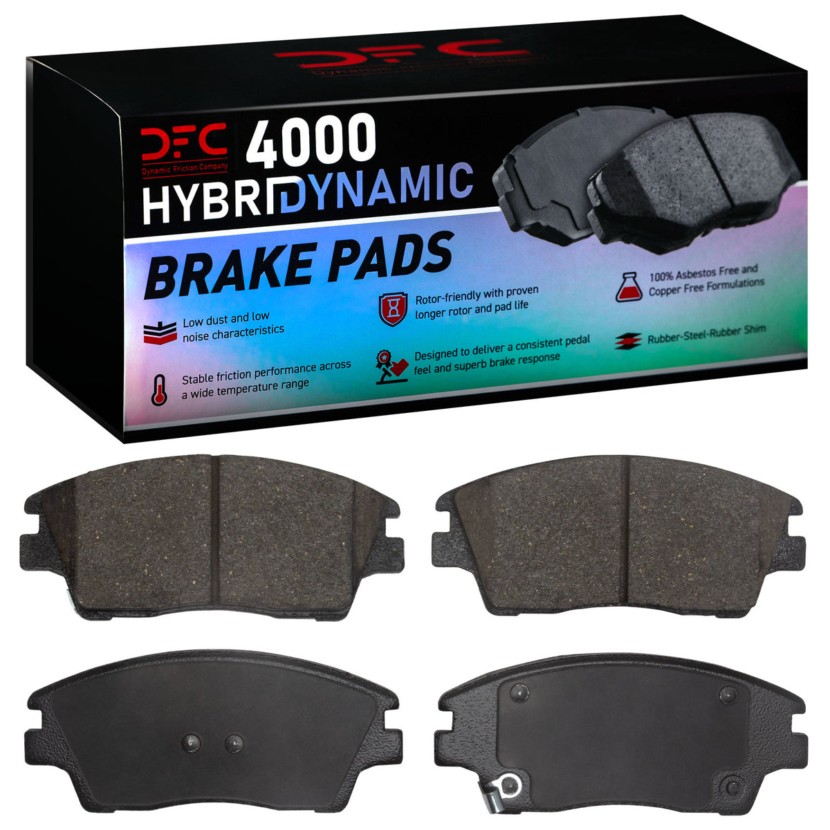 4000-1847-00 DFC 4000 HybriDynamic Brake Pads