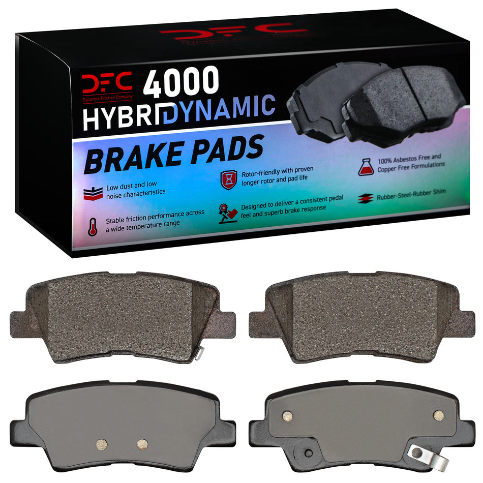 4000-1848-00 DFC 4000 HybriDynamic Brake Pads