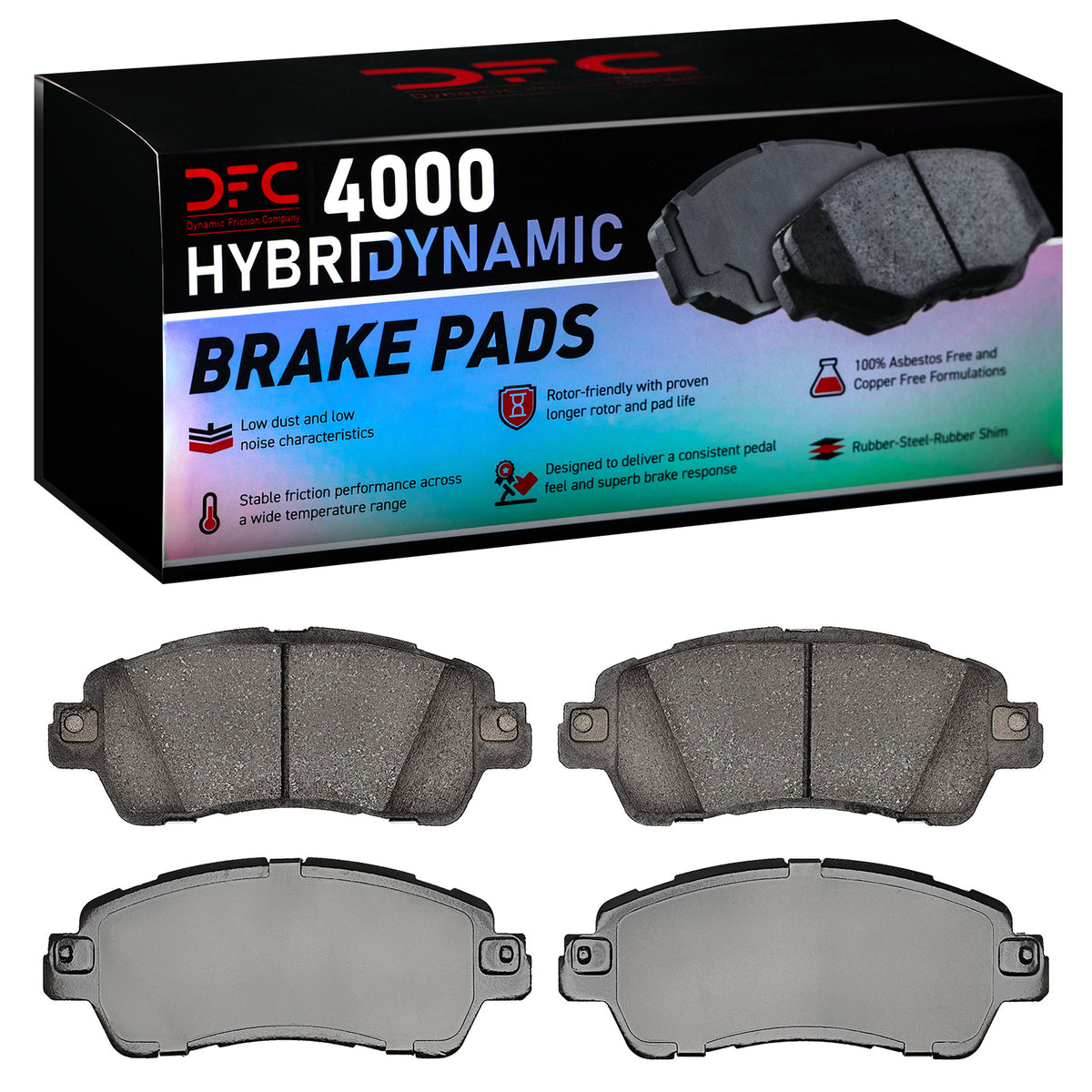 4000-1852-00 DFC 4000 HybriDynamic Brake Pads