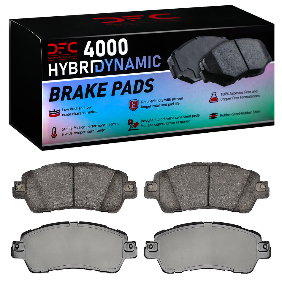 4000-1852-00 DFC 4000 HybriDynamic Brake Pads
