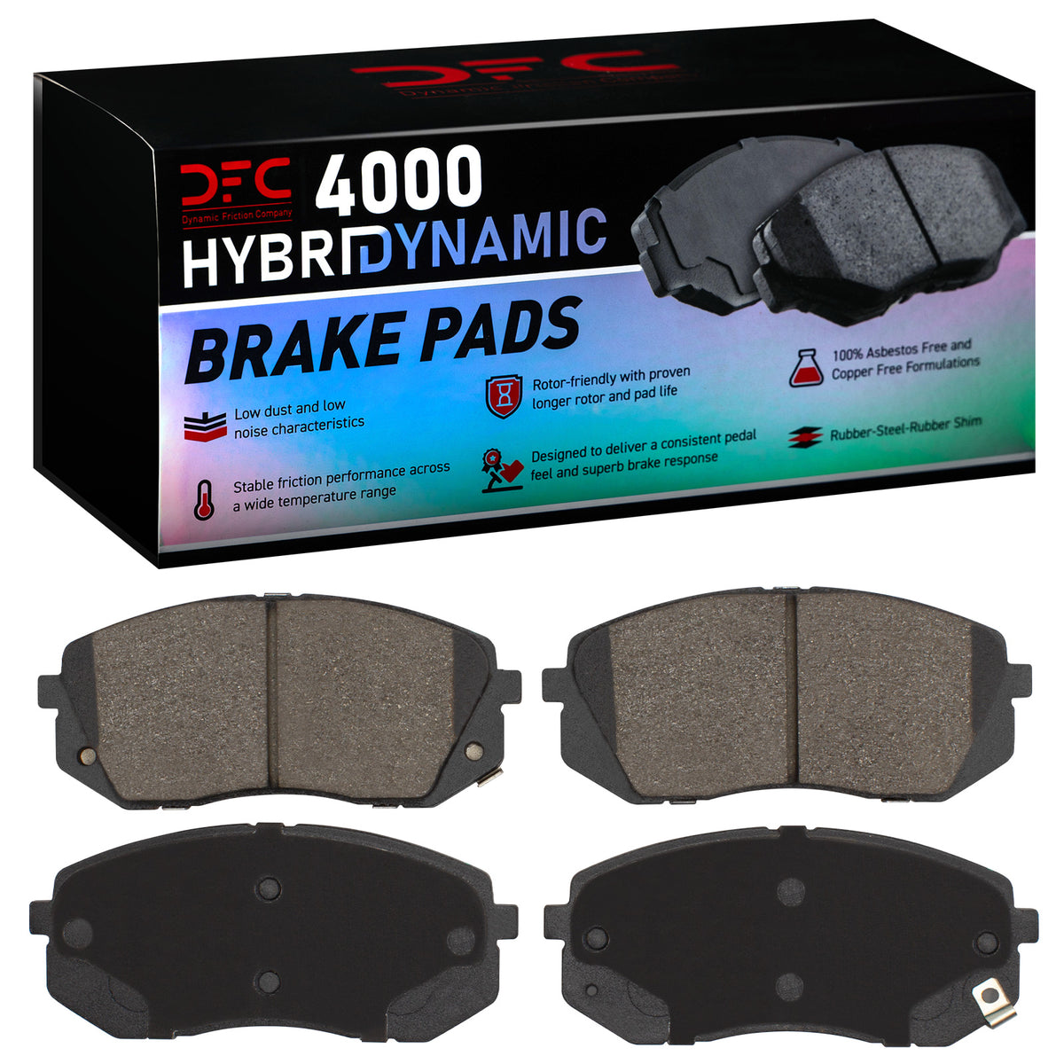 4000-1855-00 DFC 4000 HybriDynamic Brake Pads
