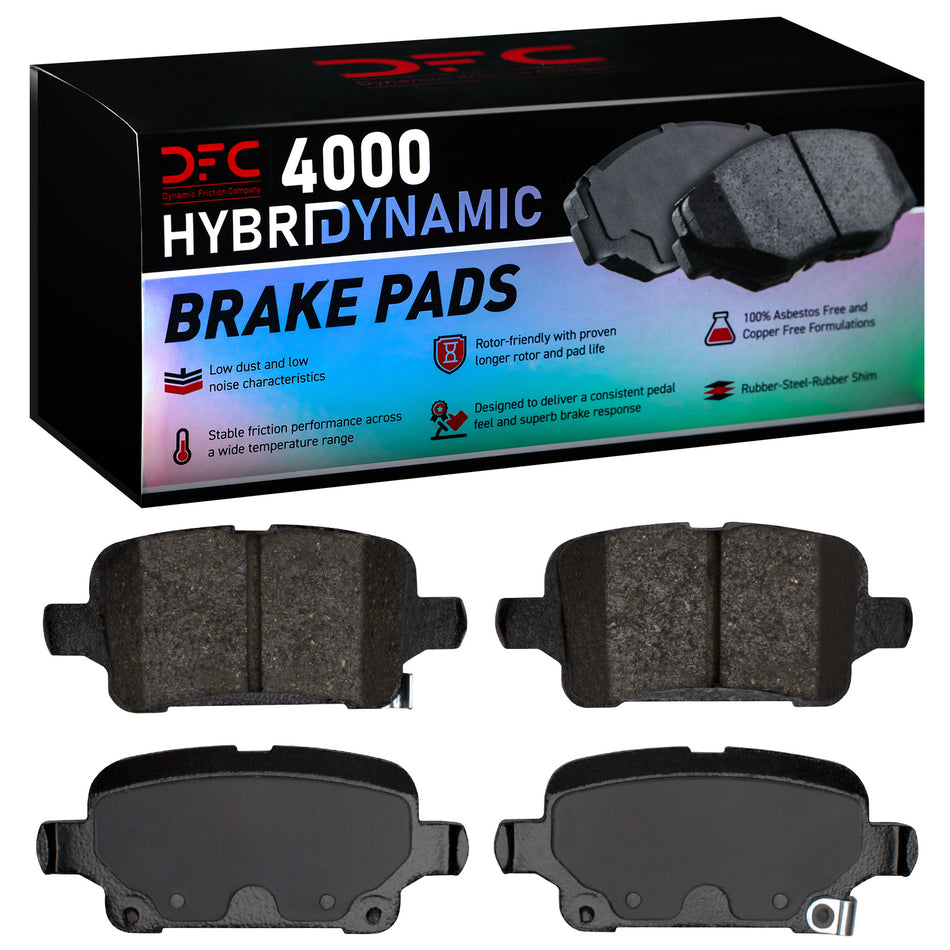 4000-1857-00 DFC 4000 HybriDynamic Brake Pads