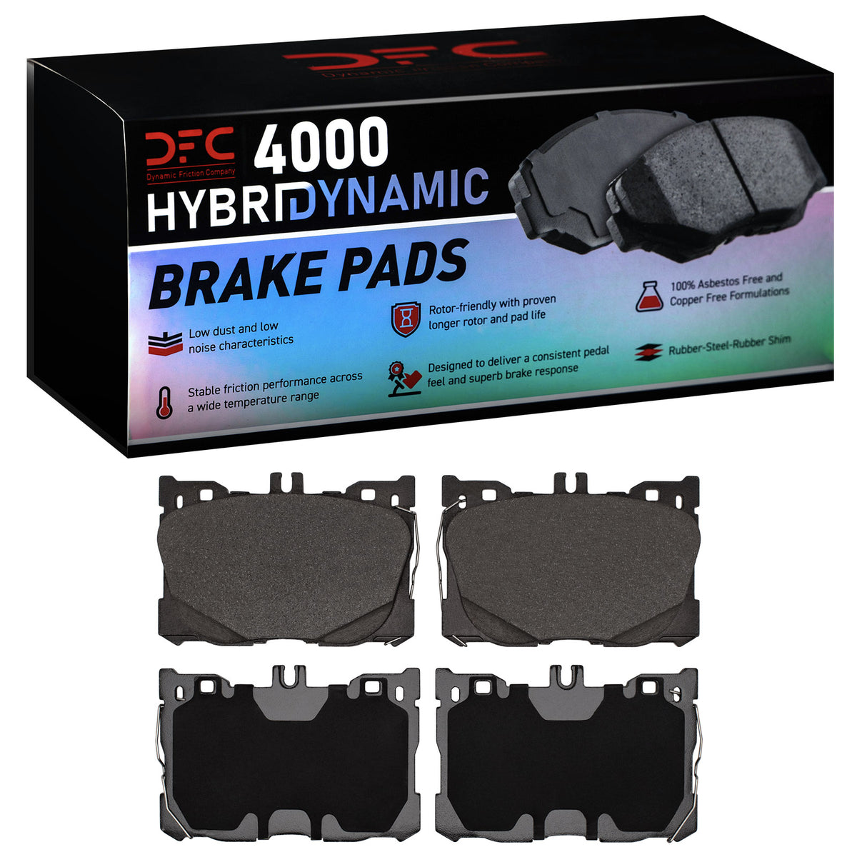 4000-1871-00 DFC 4000 HybriDynamic Brake Pads