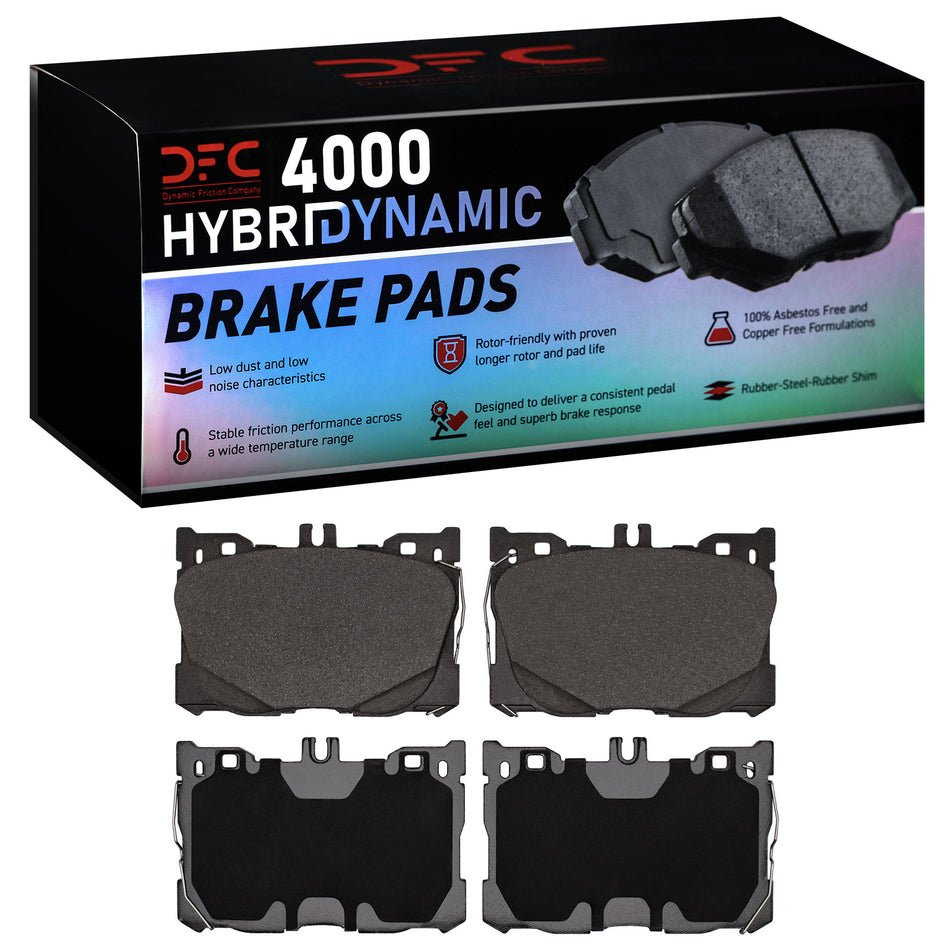4000-1871-00 DFC 4000 HybriDynamic Brake Pads