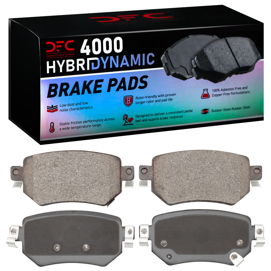 4000-1874-00 DFC 4000 HybriDynamic Brake Pads