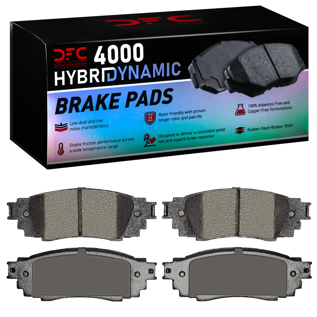 4000-1879-00 DFC 4000 HybriDynamic Brake Pads