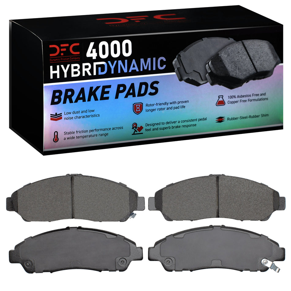 4000-1896-00 DFC 4000 HybriDynamic Brake Pads