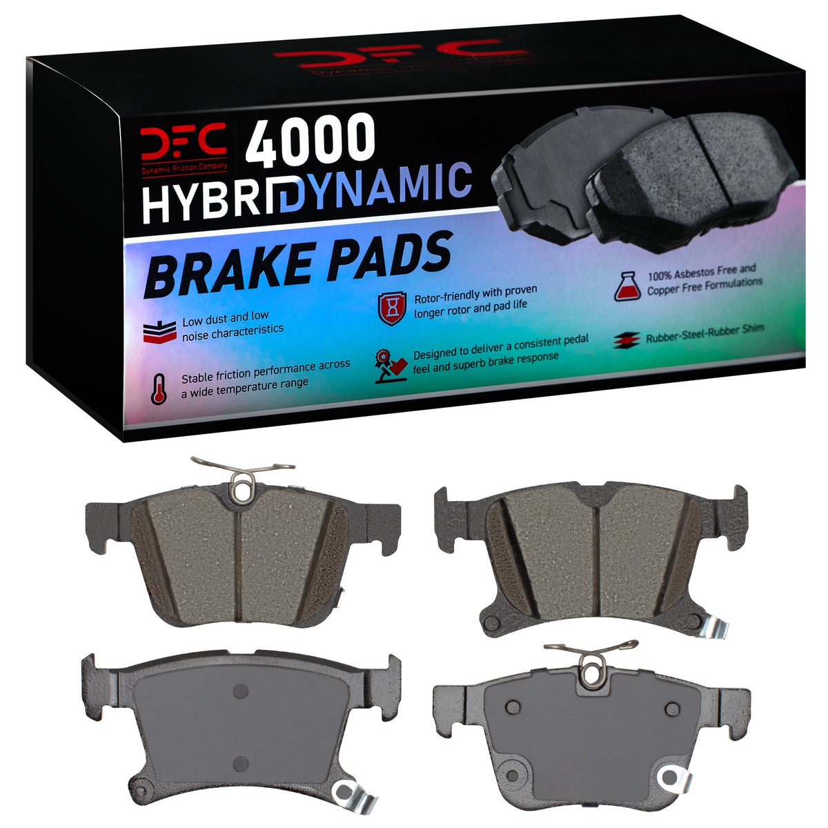 4000-1901-00 DFC 4000 HybriDynamic Brake Pads