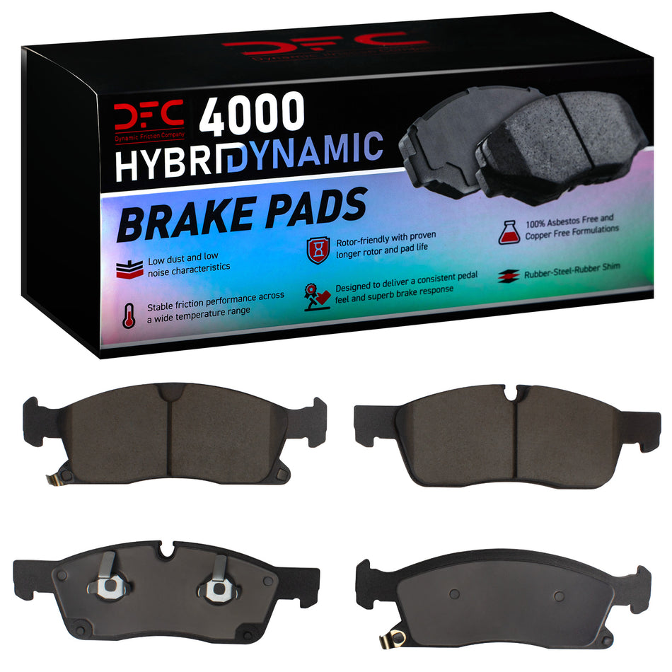 4000-1904-10 DFC 4000 HybriDynamic Brake Pads
