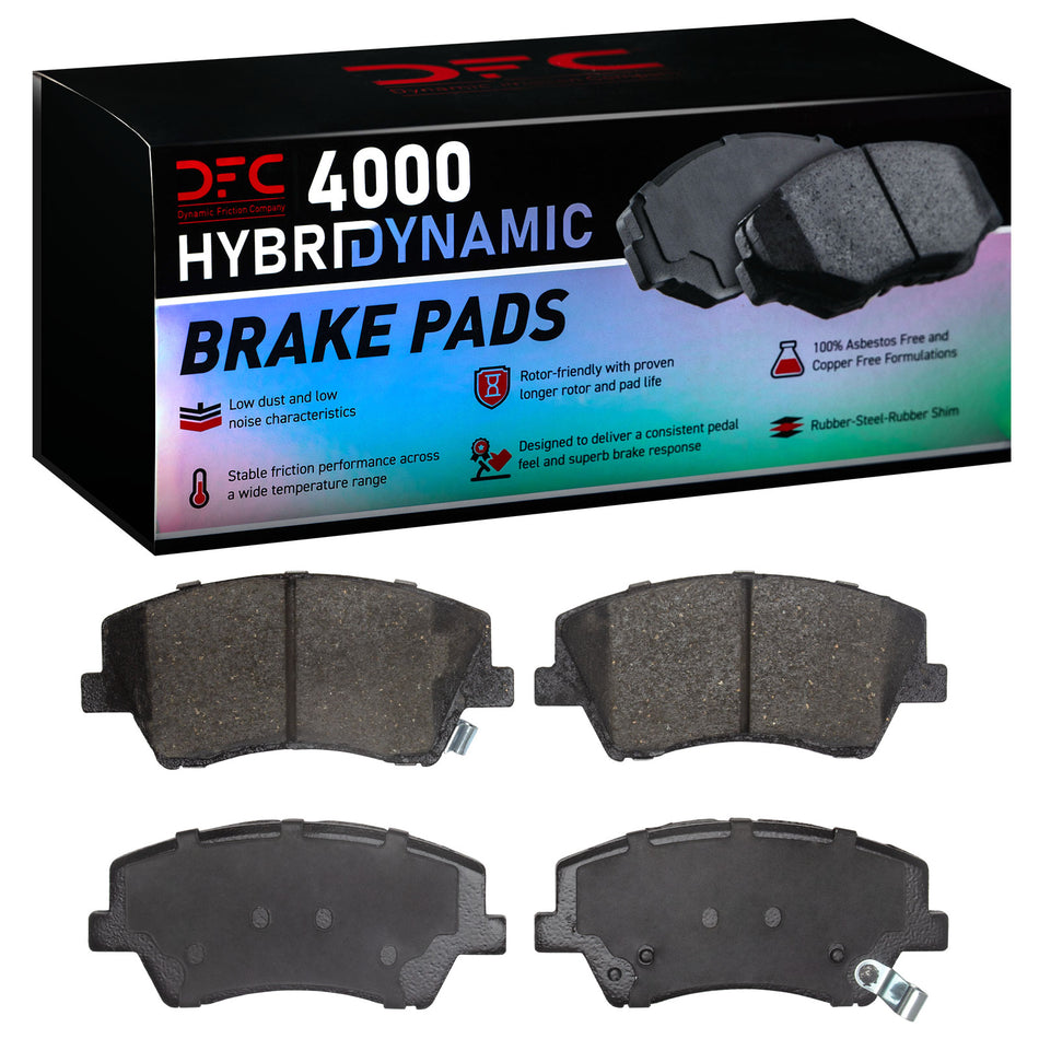 4000-1912-00 DFC 4000 HybriDynamic Brake Pads