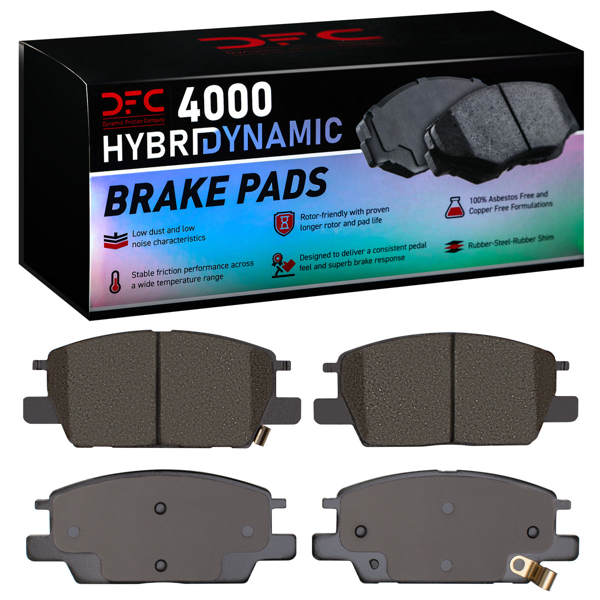 4000-1913-00 DFC 4000 HybriDynamic Brake Pads