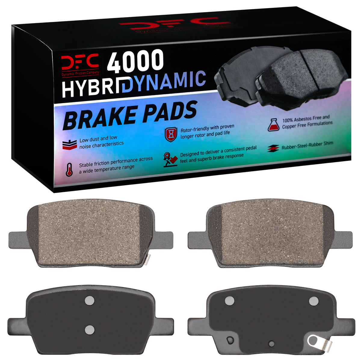4000-1914-00 DFC 4000 HybriDynamic Brake Pads