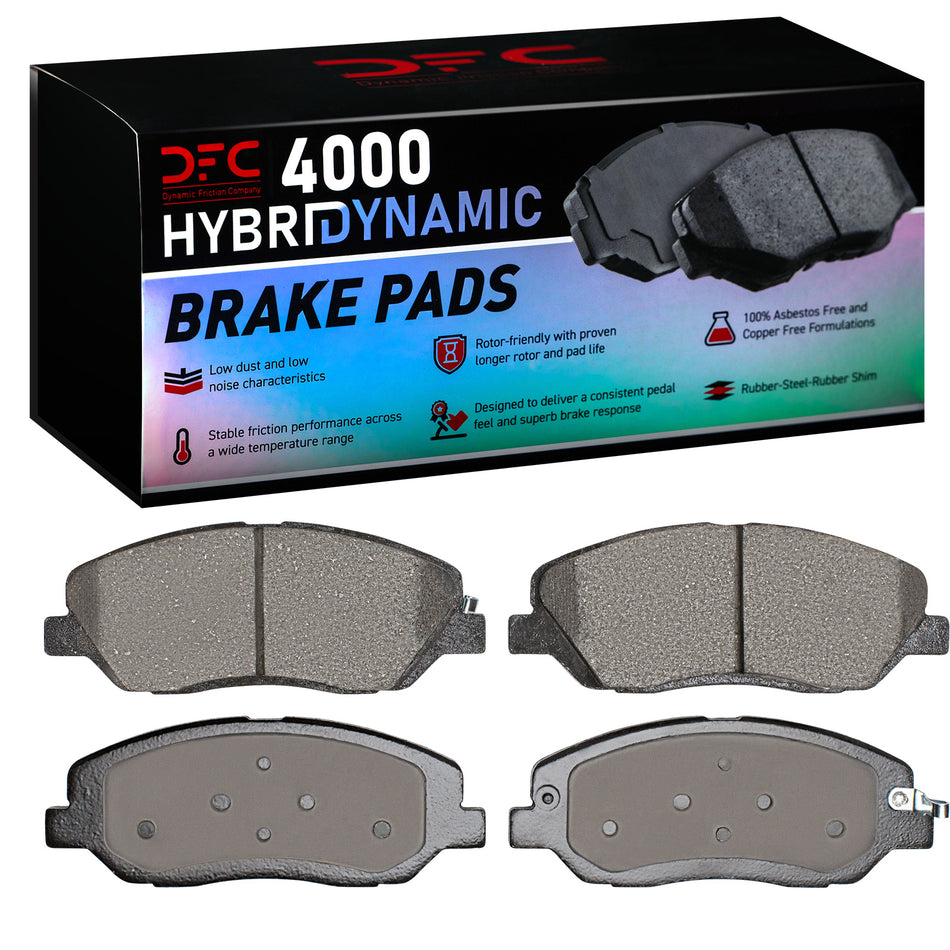 4000-1917-00 DFC 4000 HybriDynamic Brake Pads
