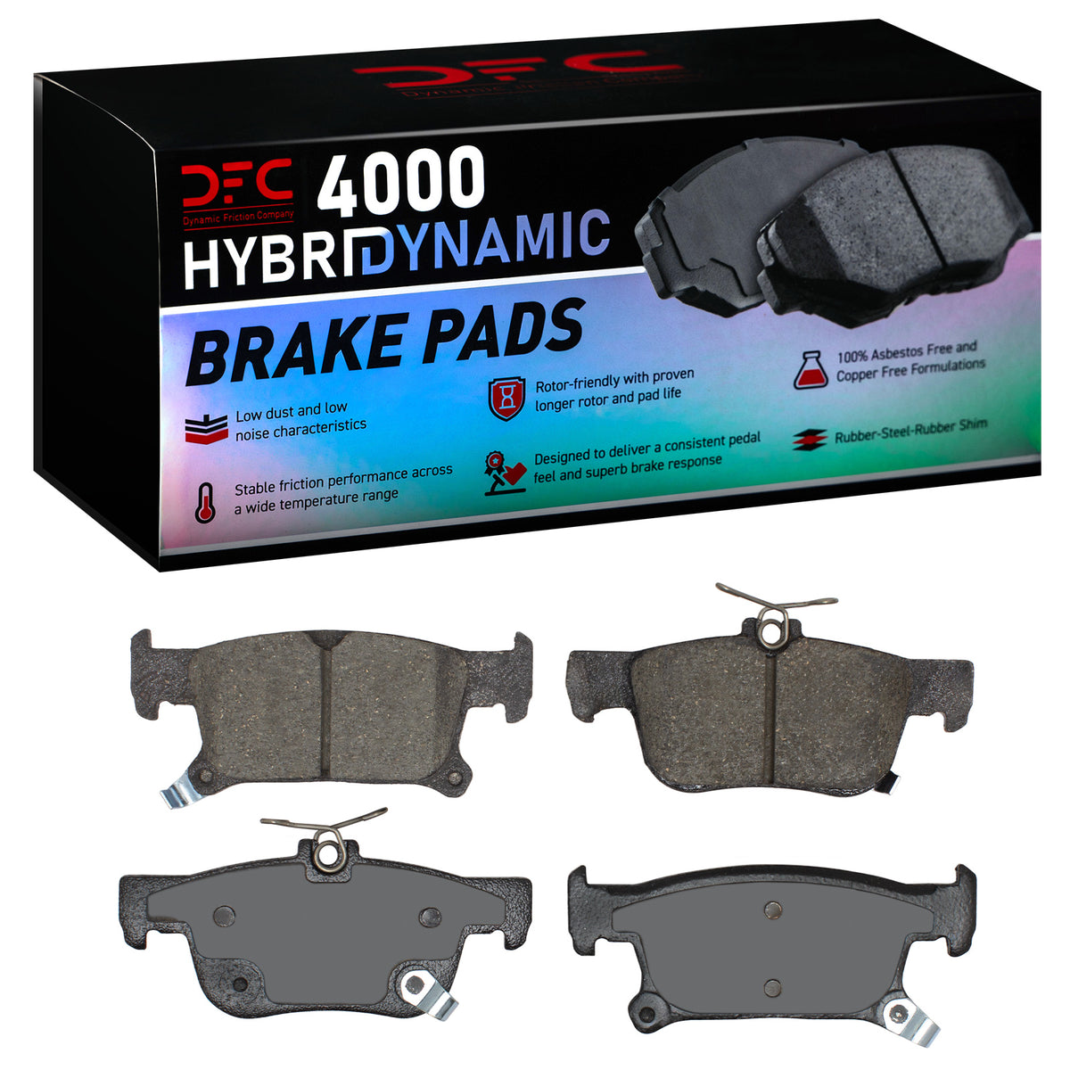 4000-1923-00 DFC 4000 HybriDynamic Brake Pads