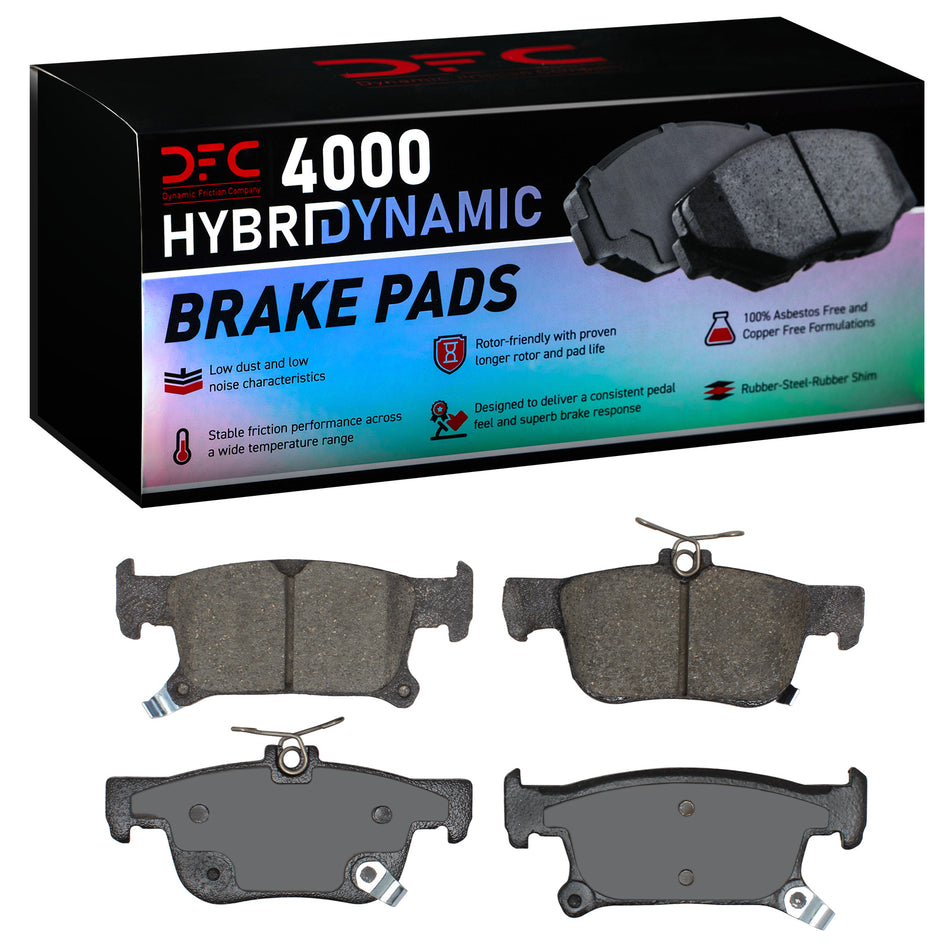 4000-1923-00 DFC 4000 HybriDynamic Brake Pads
