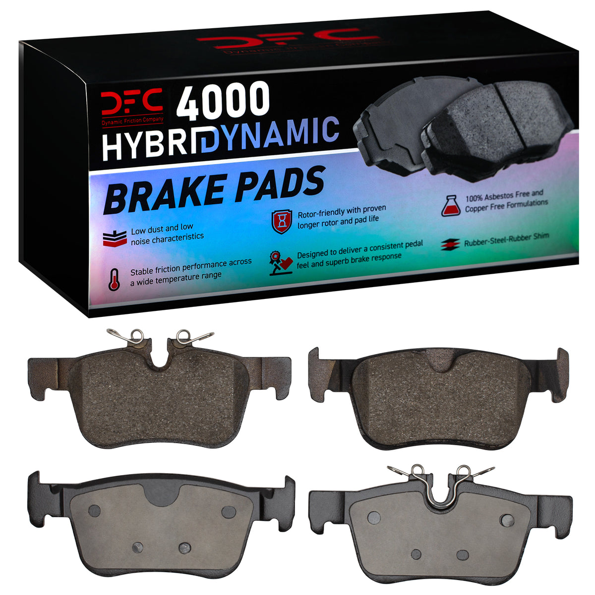 4000-1938-00 DFC 4000 HybriDynamic Brake Pads