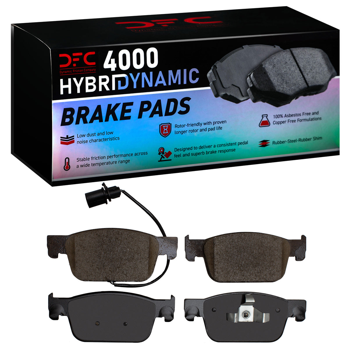 4000-1953-00 DFC 4000 HybriDynamic Brake Pads
