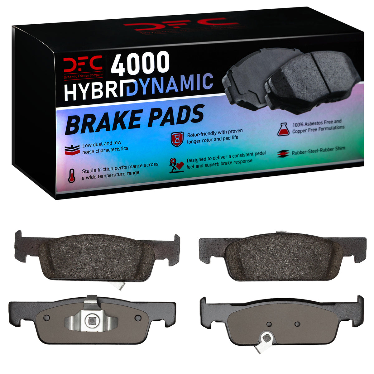 4000-1955-00 DFC 4000 HybriDynamic Brake Pads