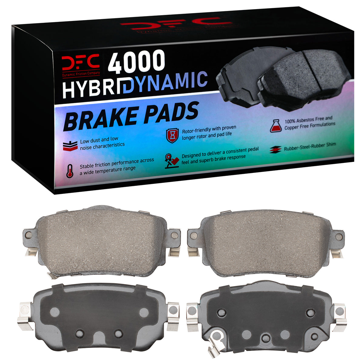 4000-1965-00 DFC 4000 HybriDynamic Brake Pads