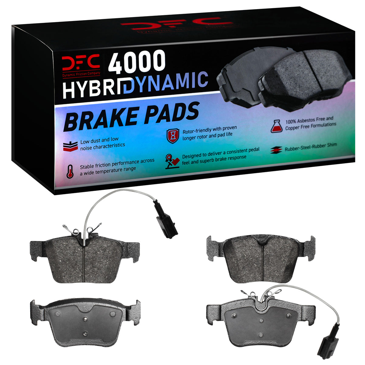 4000-1989-10 DFC 4000 HybriDynamic Brake Pads