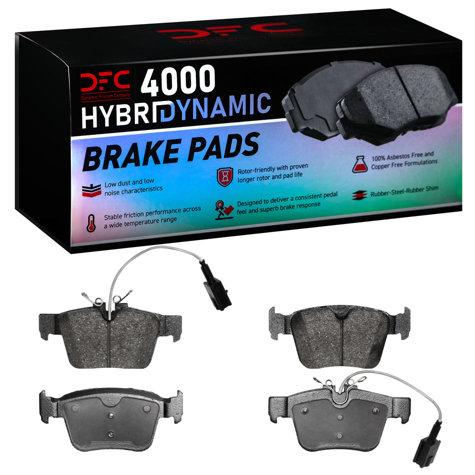 4000-1989-10 DFC 4000 HybriDynamic Brake Pads