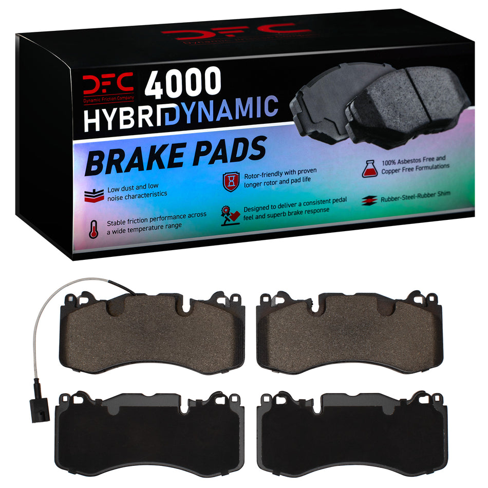 4000-1990-00 DFC 4000 HybriDynamic Brake Pads