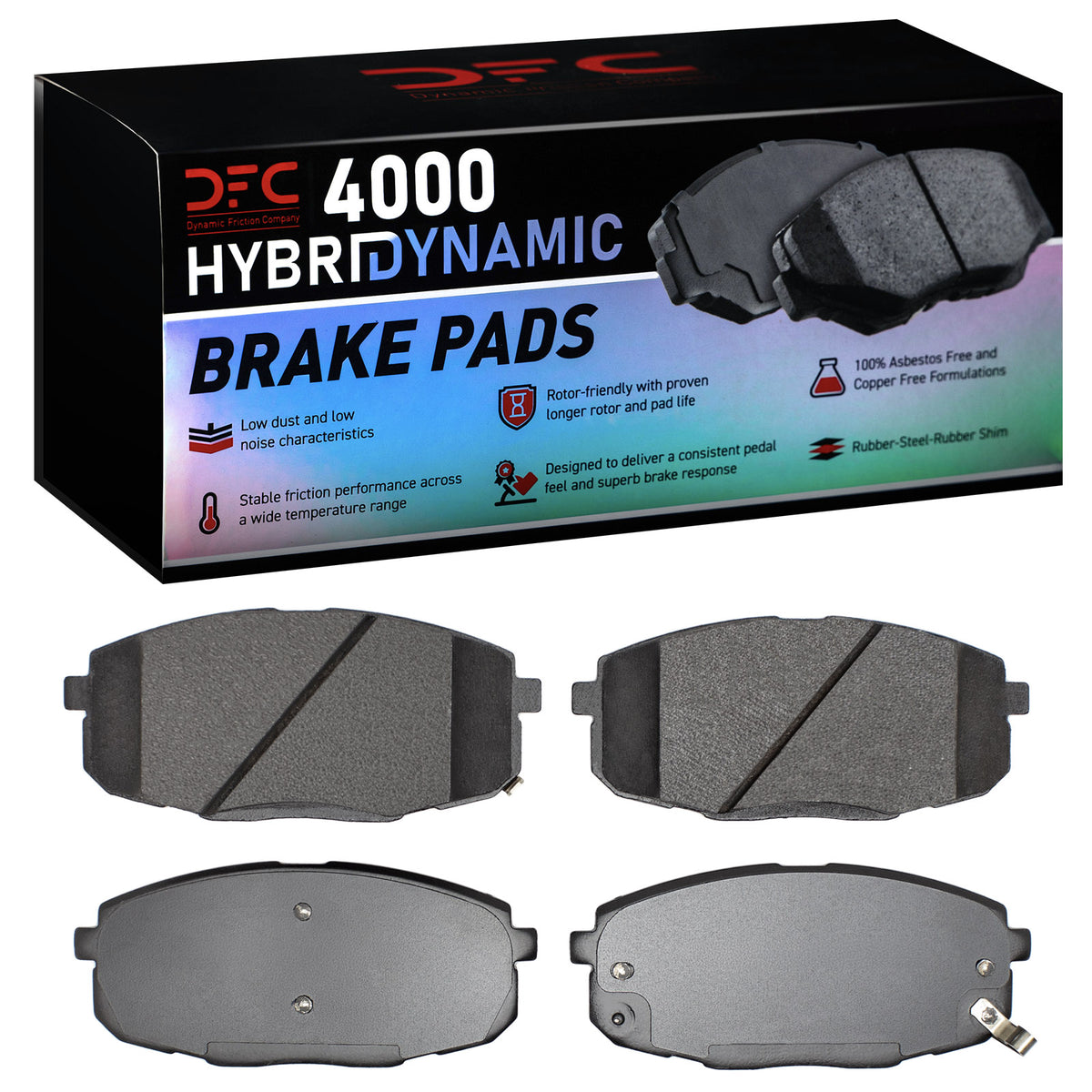4000-2035-00 DFC 4000 HybriDynamic Brake Pads