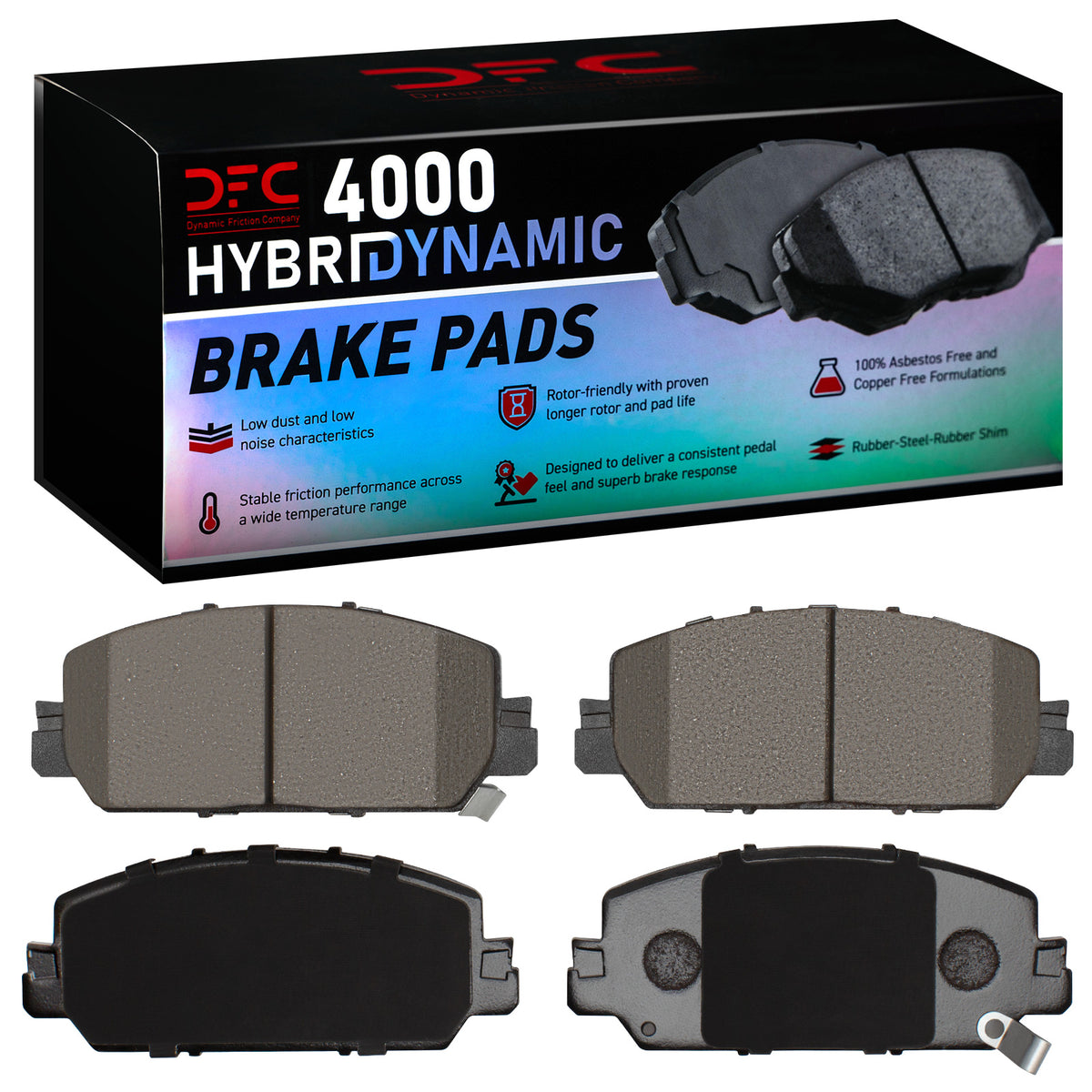 4000-2036-00 DFC 4000 HybriDynamic Brake Pads