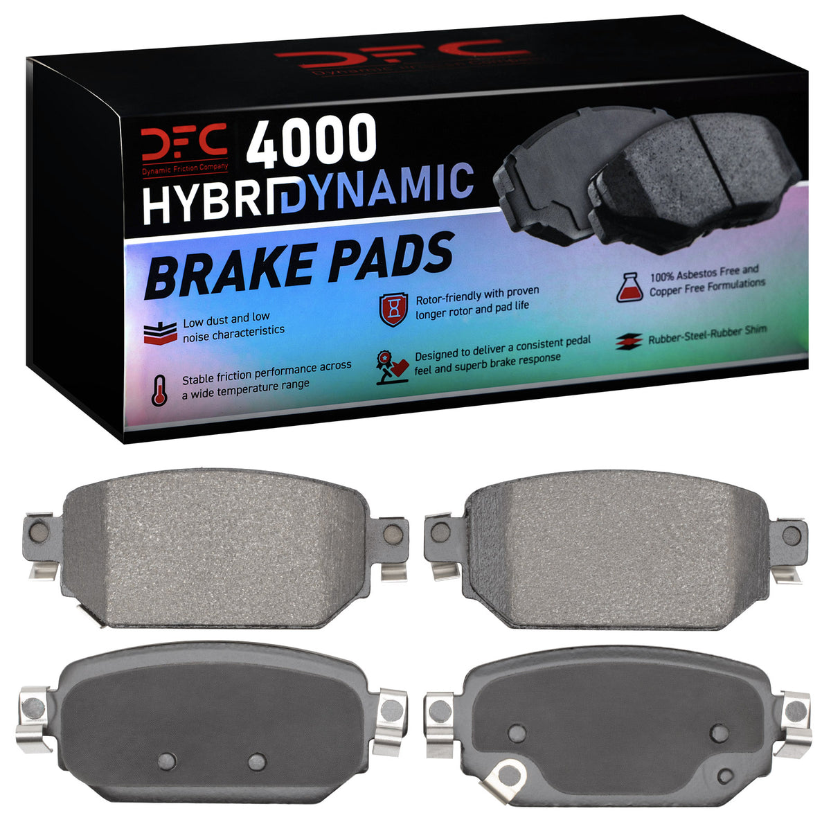 4000-2042-00 DFC 4000 HybriDynamic Brake Pads