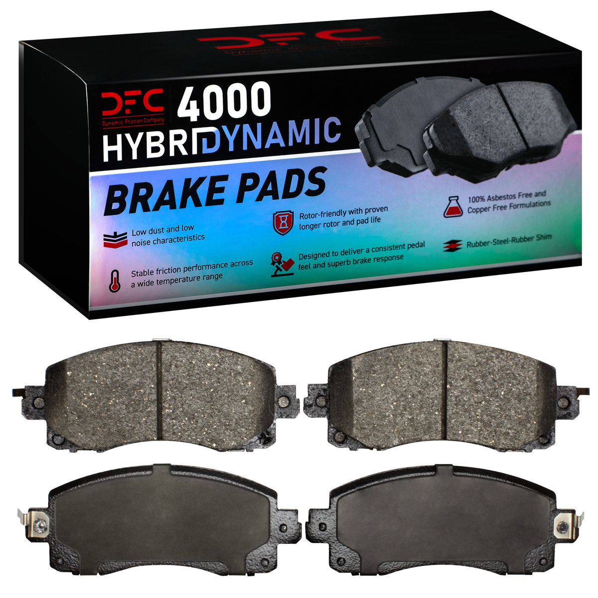 4000-2045-00 DFC 4000 HybriDynamic Brake Pads