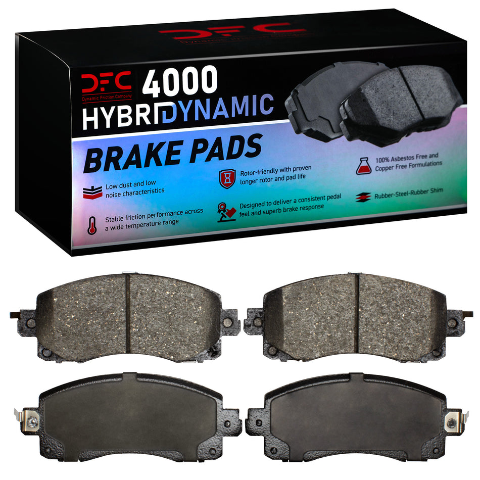 4000-2045-00 DFC 4000 HybriDynamic Brake Pads