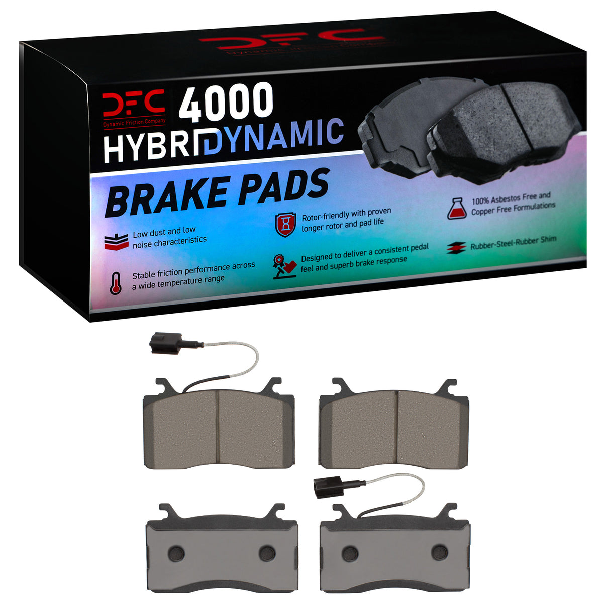 4000-2052-00 DFC 4000 HybriDynamic Brake Pads