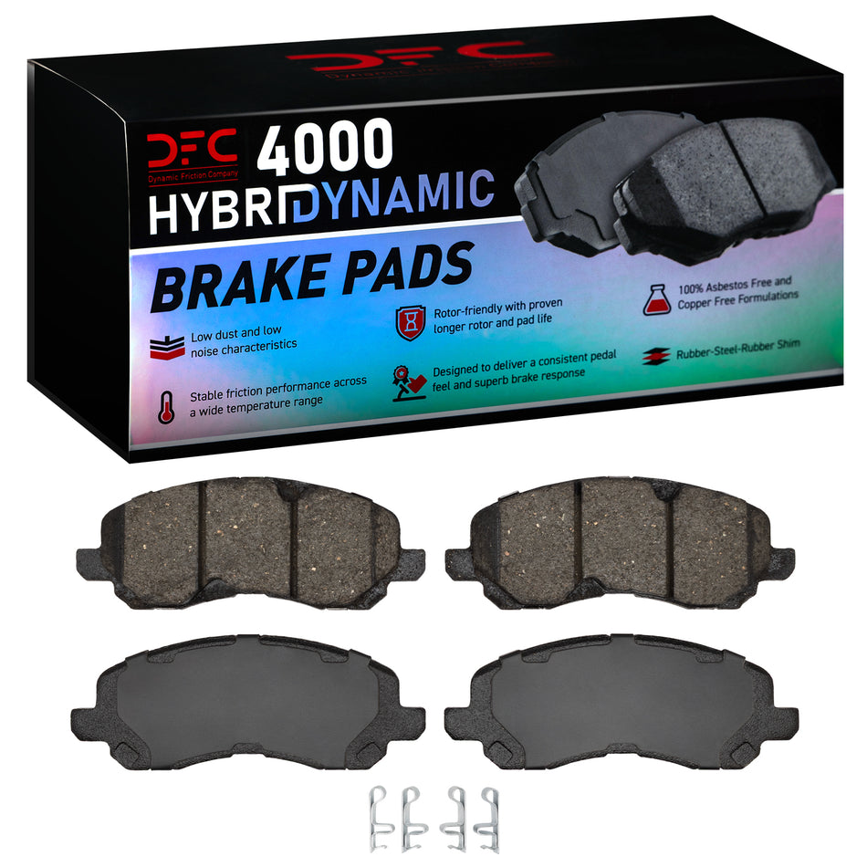 4000-2057-00 DFC 4000 HybriDynamic Brake Pads