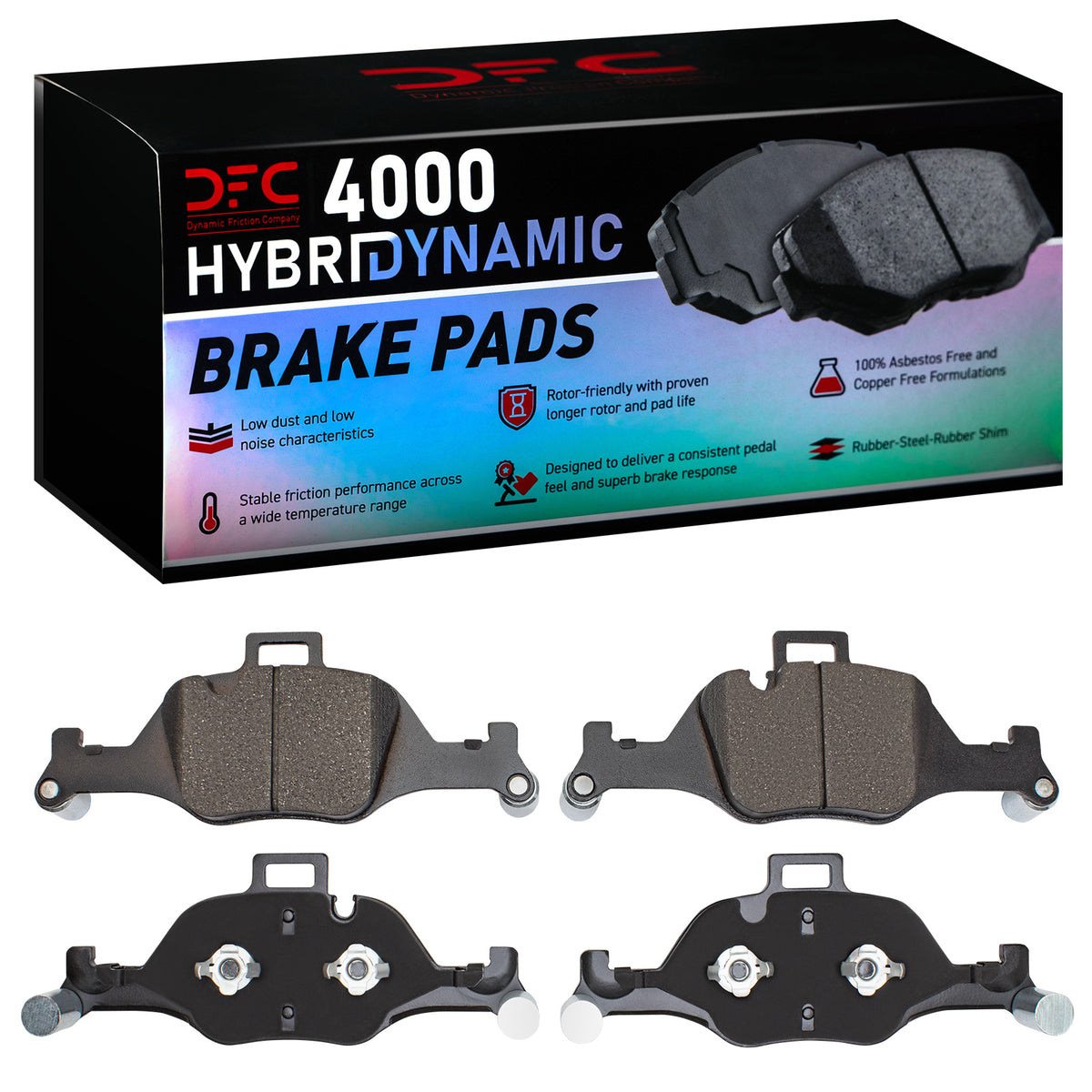 4000-2060-00 DFC 4000 HybriDynamic Brake Pads