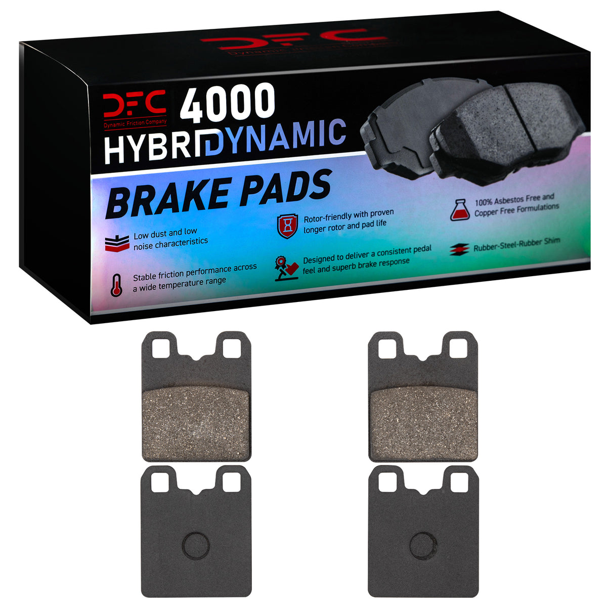 4000-2069-00 DFC 4000 HybriDynamic Brake Pads