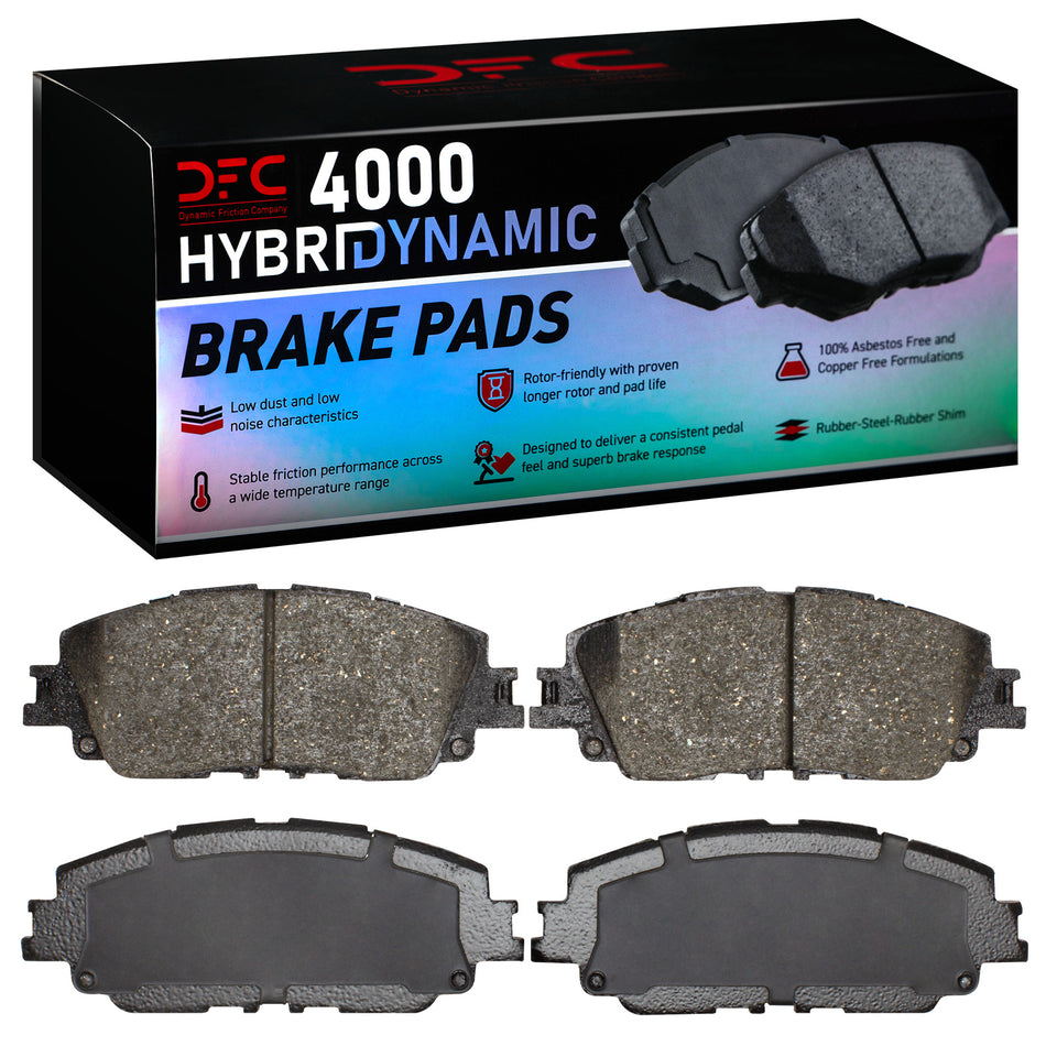 4000-2076-00 DFC 4000 HybriDynamic Brake Pads