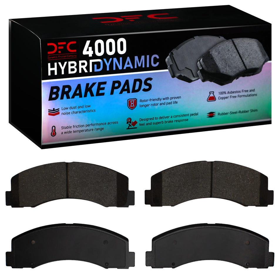 4000-2087-00 DFC 4000 HybriDynamic Brake Pads