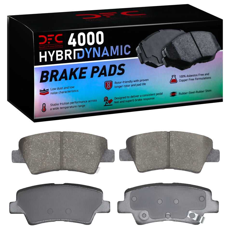 4000-2098-00 DFC 4000 HybriDynamic Brake Pads