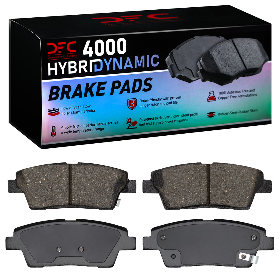 4000-2100-00 DFC 4000 HybriDynamic Brake Pads