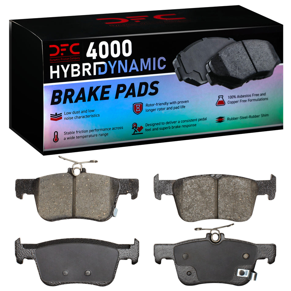 4000-2102-00 DFC 4000 HybriDynamic Brake Pads