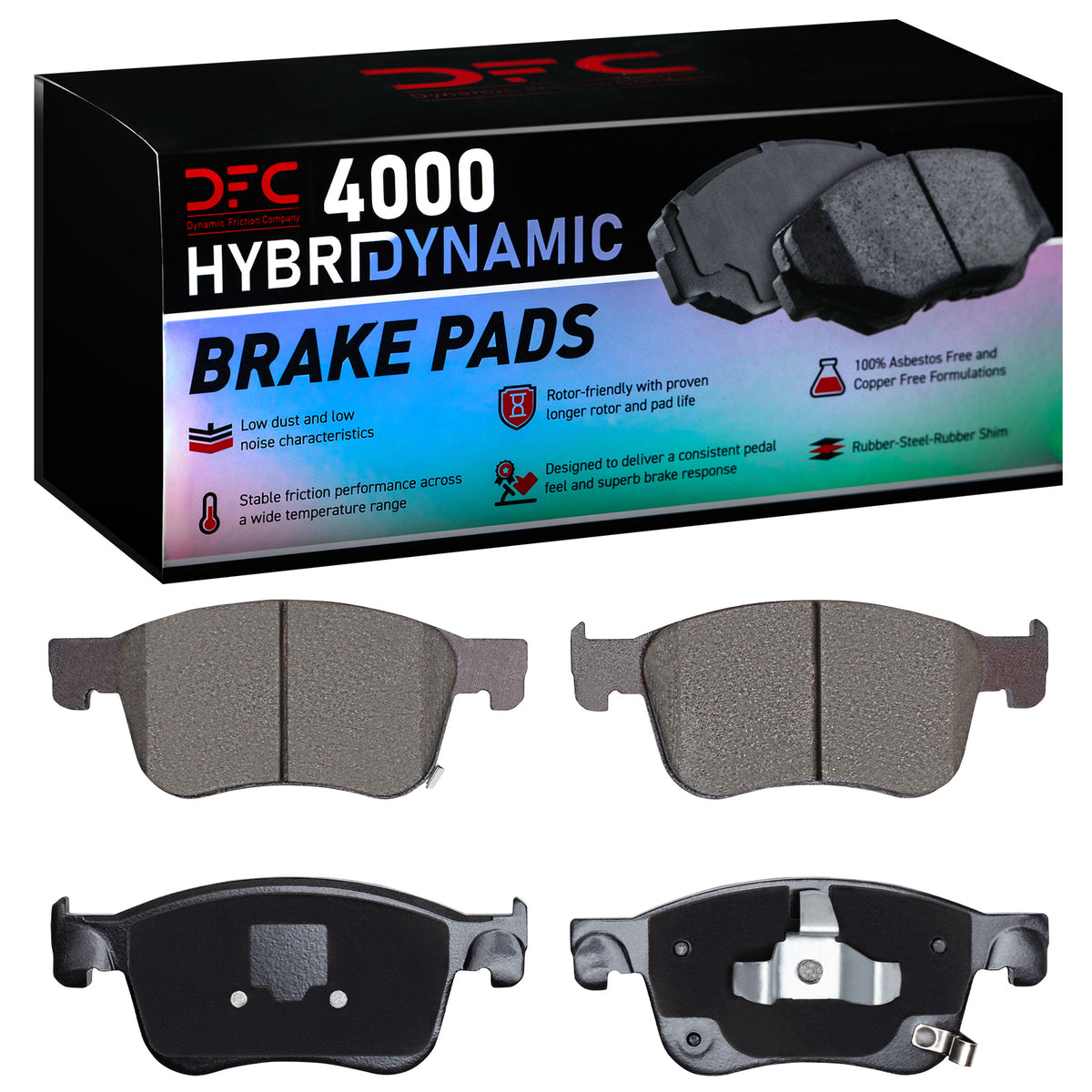 4000-2115-00 DFC 4000 HybriDynamic Brake Pads