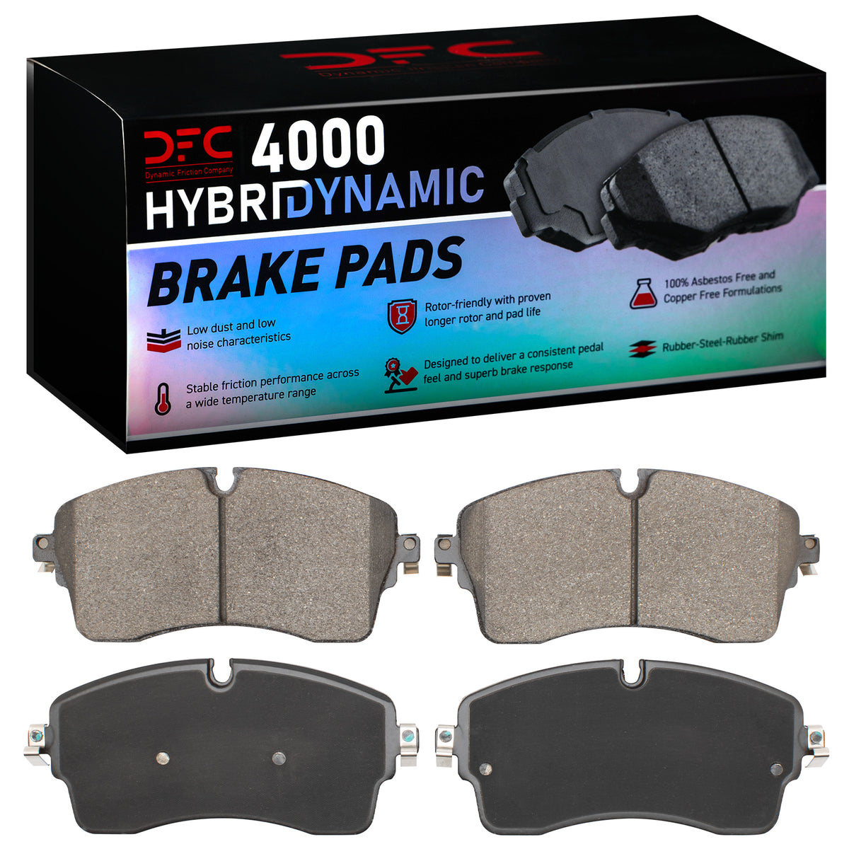 4000-2133-00 DFC 4000 HybriDynamic Brake Pads