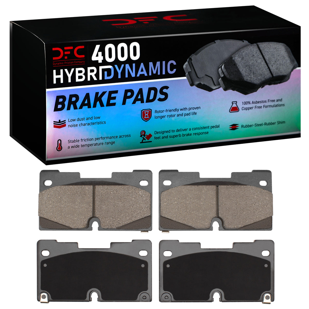 4000-2173-00 DFC 4000 HybriDynamic Brake Pads