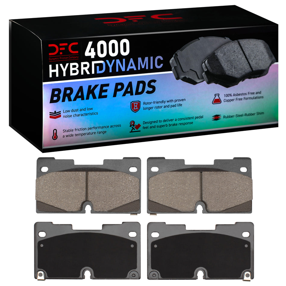 4000-2173-00 DFC 4000 HybriDynamic Brake Pads