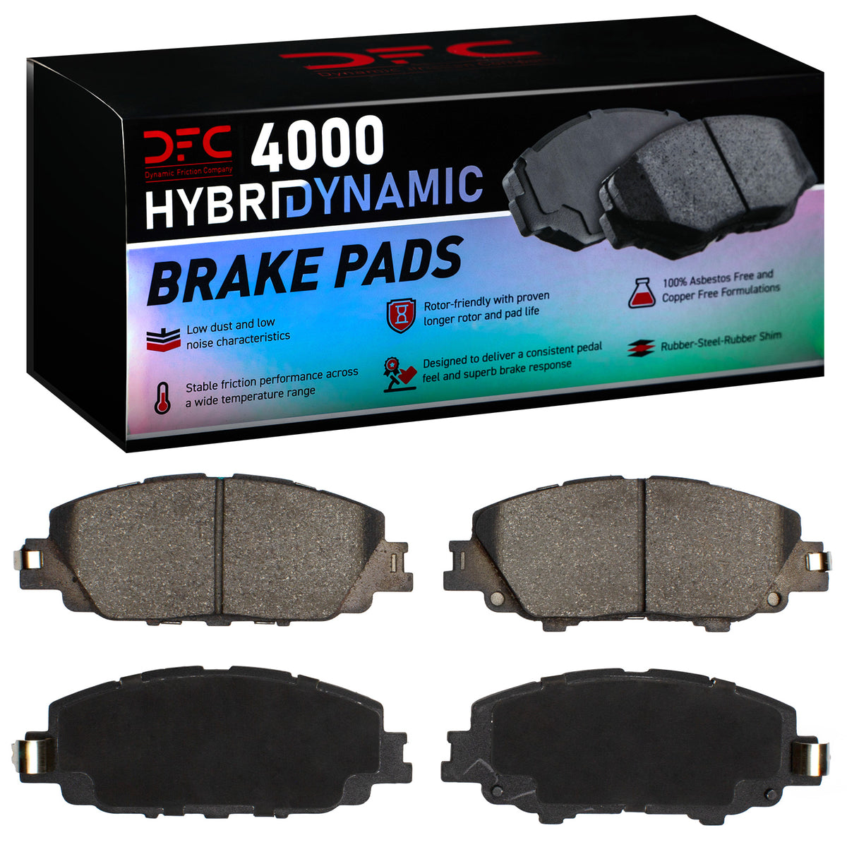 4000-2176-00 DFC 4000 HybriDynamic Brake Pads