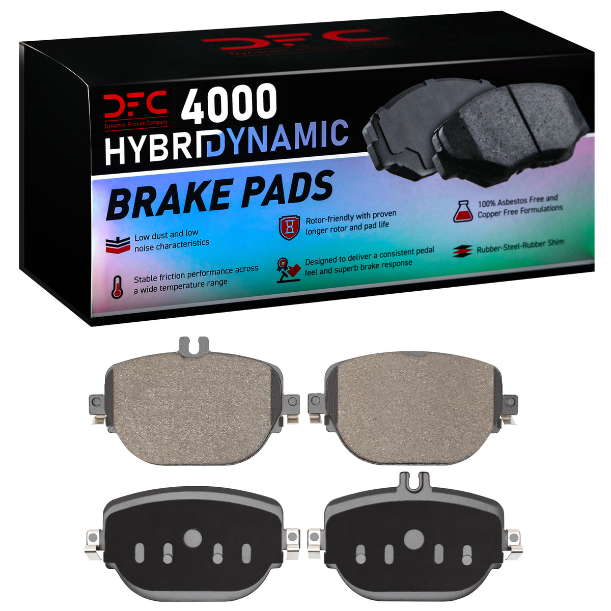 4000-2193-00 DFC 4000 HybriDynamic Brake Pads