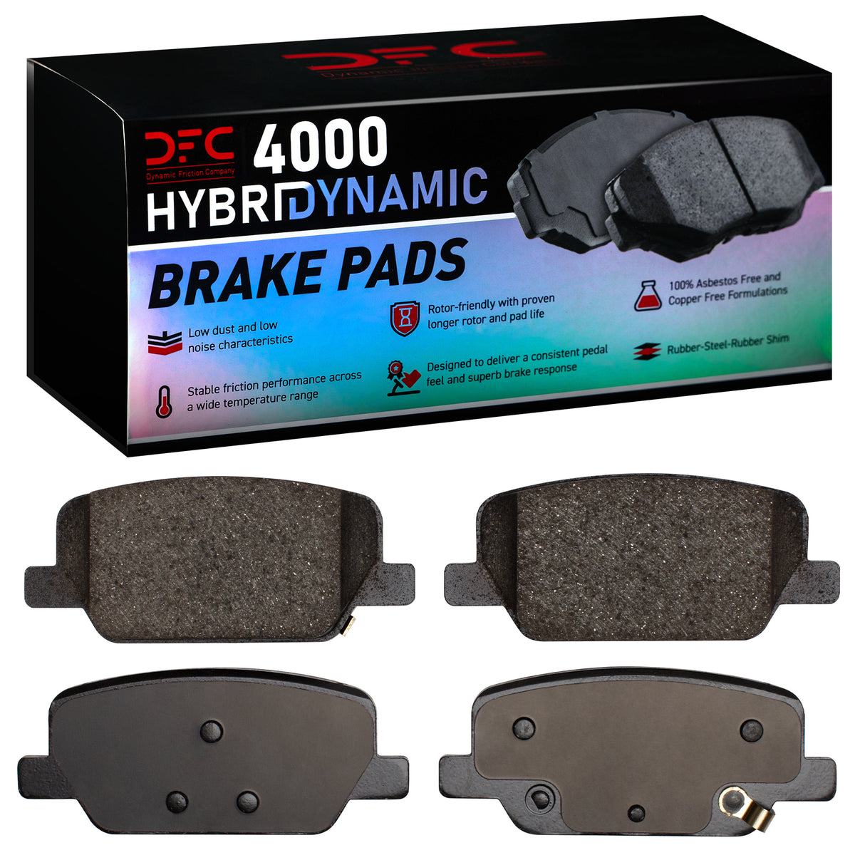 4000-2199-00 DFC 4000 HybriDynamic Brake Pads